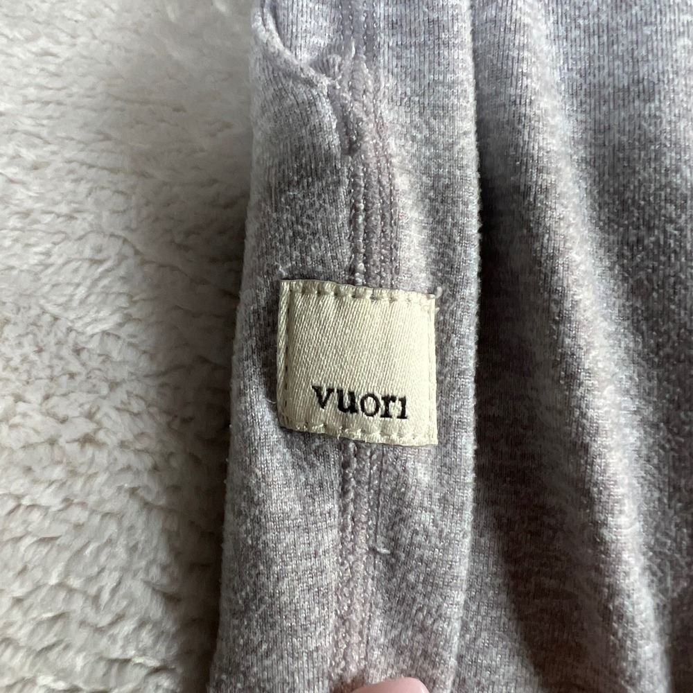 Vuori Womens XS/S* The Rise The Shine Heather Grey Tapered Sweatpants Activewear - Picture 7 of 10